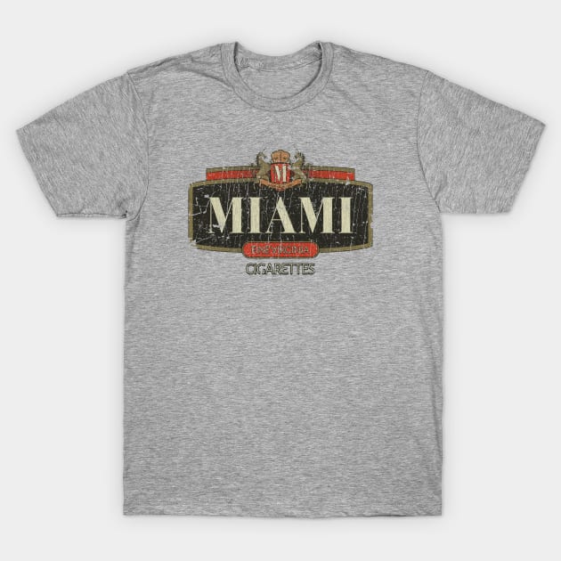 Miami Cigarettes T-Shirt by JCD666